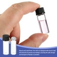thumbnail image 3 of 2ml Clear Glass Vials, 15 Pack Sample Vials with Screw Cap Reagent Media Bottle with Labels Leak-Proof Liquid Sample Glass Vial for Lab Laboratory, 3 of 6
