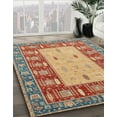 thumbnail image 2 of Ahgly Company Indoor Rectangle Abstract Brown Abstract Area Rugs, 2' x 3', 2 of 6