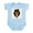 Sky Blue, variant on - Werewolf Infant Bodysuit - Baby Light Bodysuit, Size Newborn - 24 Months