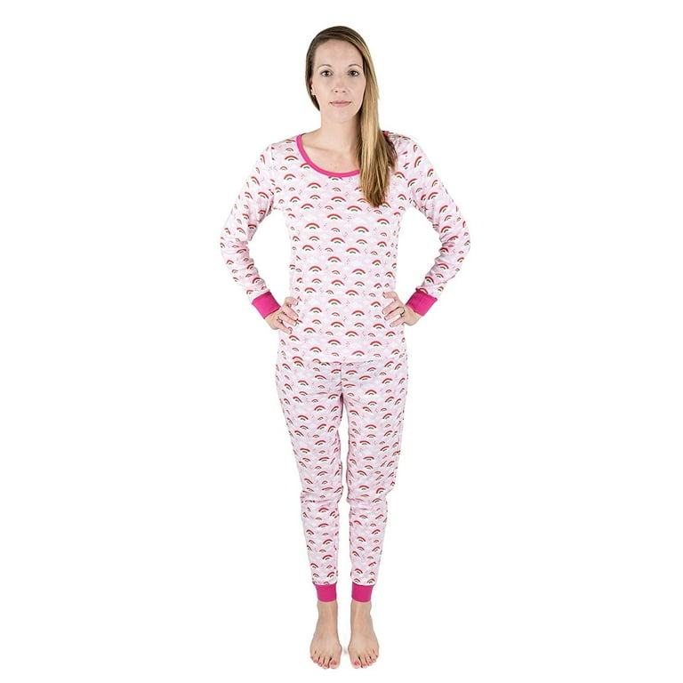Leveret rainbow pajamas sale
