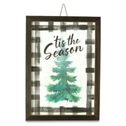 Holiday Time 'Tis the Season Hanging Sign
