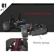 FMT 9118 Remote Control Truck 1/12 Scale RC Cars Electric Off Road 2.4Ghz 2WD High Speed 28+KMH Racing RC Toy Car (Color: Yellow)