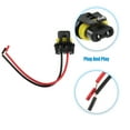 thumbnail image 3 of 2uds Coche 9005 HB3 H10 Bombilla Enchufes Cableado Arnés Enchufe para Faro, 3 of 6
