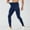 Navy, variant on Men Work Pants Stretch Compression Pants for Men Running Tights Workout Baselayer Gym Athletic Yoga Leggings with Pockets