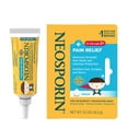 thumbnail image 3 of Neosporin + Pain Relief Dual Action First Aid Antibiotic Cream, .5 oz, 3 of 9