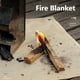 thumbnail image 3 of Irfora Alfombrilla aislante de barbacoa de tela resistente al fuego para exteriores, resistente a altas temperaturas, fibra de vidrio, revestimiento de silicona, manta ignífuga, alfombrilla ignífuga Irfora Cobija extintora, 3 of 7