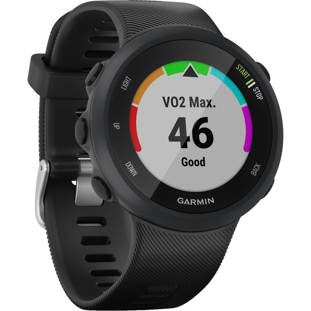 Garmin Forerunner 45 GPS Running Watch 45mm Black (010-02156-05) with Deco Gear Garmin Forerunner 45/S Tempered Glass Screen Protector 2-Pack - image 3 of 10