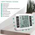 thumbnail image 4 of Wireless Digital Refrigerator Thermometer, Upgraded Version Digital Frozen, 4 of 5