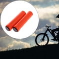 thumbnail image 3 of Cubierta de agarre para manijas de a prueba de golpes, protección de repuesto cómoda de 2 esponjas para s plegables, piezas de cicl Naranja shamjiam Puños de manillar de bicicleta, 3 of 7