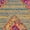 Light Grey/Fuchsia, variant on SAFAVIEH Madison Emmet Traditional Area Rug, Light Blue/Orange, 5'1" x 7'6"