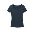 thumbnail image 5 of District Made Ladies Perfect Weight Scoop Tee-XS (New Navy), 5 of 6