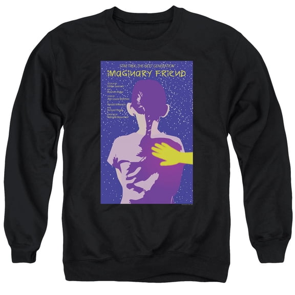 Star Trek Tng Season 5 Episode 22 Adult Crewneck Sweatshirt Black