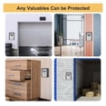 thumbnail image 5 of Key Lock Box Waterproof Key Code Box Aluminum Password Security Key Box Wall Mounted Password Box Key Safe Lock Box ,Maximum Protection, 5 of 7