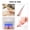 Multicolor, variant on Riousery 100PCS Butterfly Nail Form Stickers for Acrylic UV Gel Extension, Art Tips Guide Adhesive Builder Tools, DIY Manicure Equipment for Salon and Home Use (100 Pieces, Style YC-18)