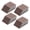 4pcs, variant on Cleaning Brush Heavy Duty Stain Removal Kitchen Sponge Sink Wall Cleaner Multipurpose Household Cleaning Tool