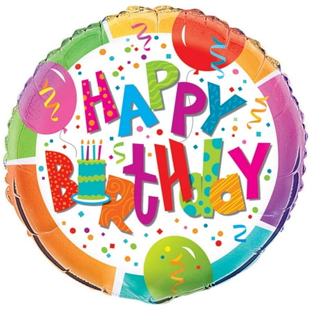 18" Foil Birthday Jamboree Balloon - Walmart.com