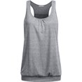 thumbnail image 1 of Camiseta sin mangas de yoga con espalda cruzada y cuello redondo sin mangas para mujer, 1 of 5