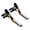 Color:colorful, variant on 1 Pair Lightweight Aluminium Alloy Folding Road Bike Brake Levers Handle Hand V Break Lever Set