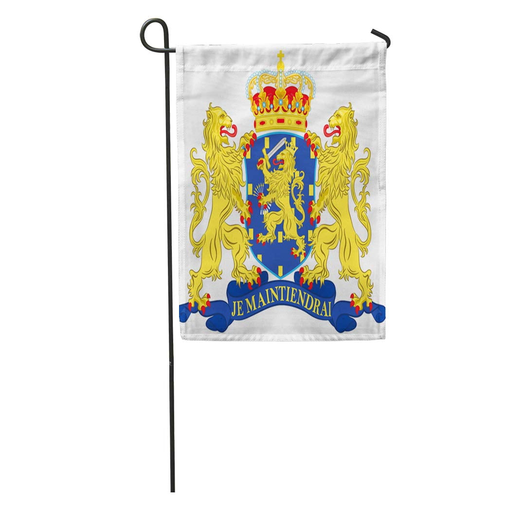 Blue Lion of Arms Netherlands Kingdom The Red Dutch Heraldic Crown Garden Flag Decorative Flag House Banner inch Walmart.com