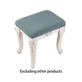thumbnail image 2 of tssuouriy Stretch Vanity Stool Cover For Living Room And Bedroom Decor Easy To Care For Machine Washable Bar Green, 2 of 6