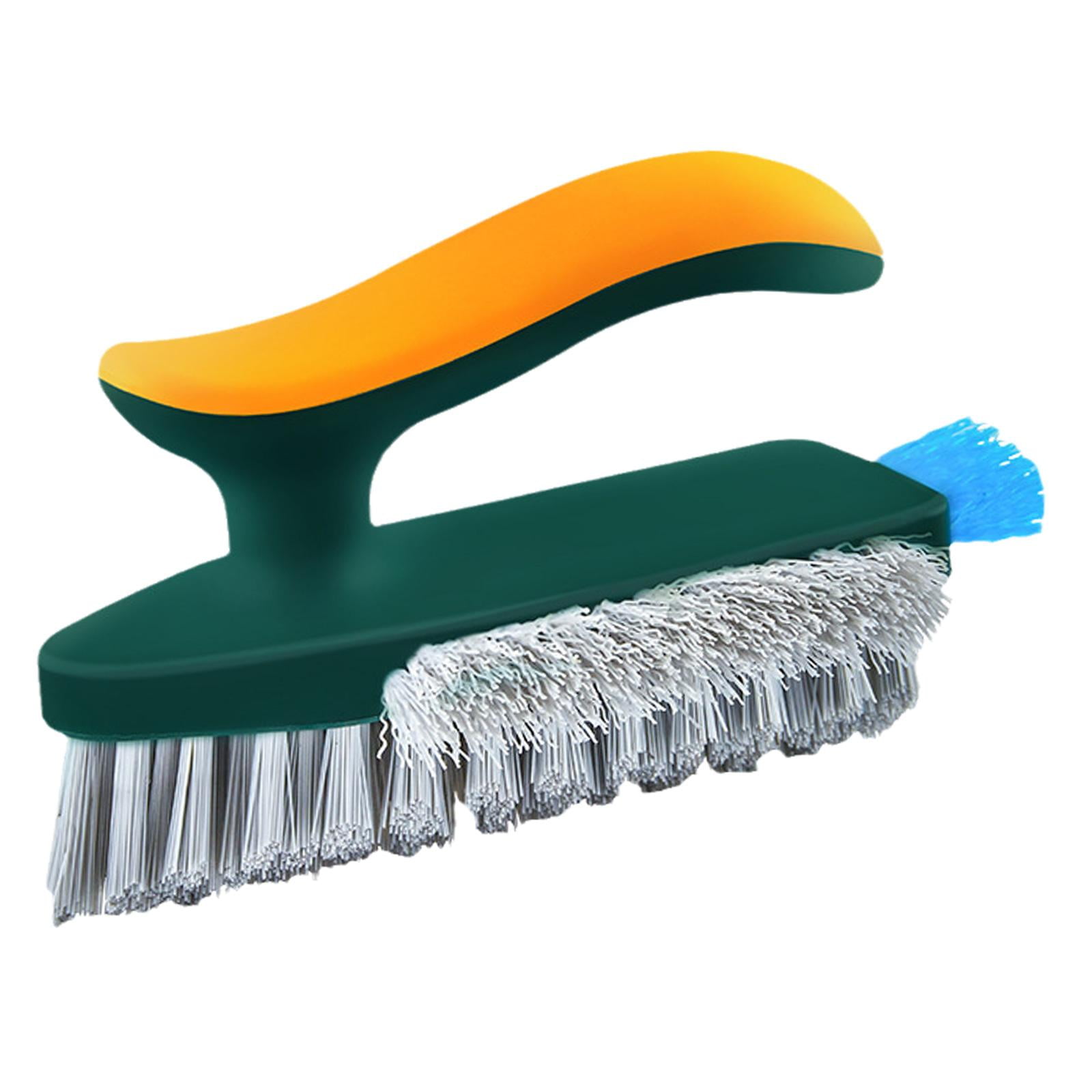 3 in 1 Cleaning Brush Bathroom Kitchen Floor Scrub Crevice Brush Brushes  W2L8
