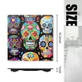 thumbnail image 2 of High Precision Body Weight Scale Smart Bathroom Scales with Large LCD Display(400lbs),Decorative for Bedroom-Vibrant Pattern Of Colorful Skulls, 2 of 4