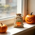 thumbnail image 6 of syligr 13 Pcs Halloween Drawstring Candy Bags for Trick or Treat, Reusable Goodie Bags with Pumpkin Print, Drawstring Gift Pouches for Party Favors, Storage Bags for Classroom Holiday, 4x6 Inch, 6 of 8