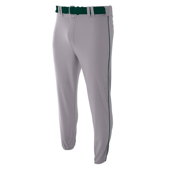A4 N6178 Pro Style Elastic Bottom Baseball Pants