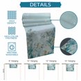 thumbnail image 6 of Coastal Octopus Table Runner 72 Inches, Farmhouse Eucalyptus Leaf Marine Lifes Bed Runner Dresser Scarves Tabletop for Indoor Outdoor Parties/Ceremony/Banquet, 14" x 72", 6 of 9