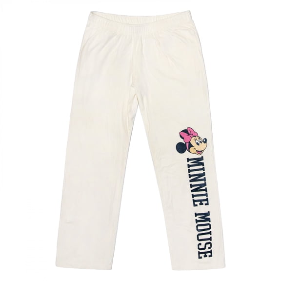Disney Juniors Minnie Mouse Straight Leg Jersey Pant (Ladies) XS to XL