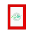 thumbnail image 1 of fish life Travel Picture Display Art Red Photo Frame, 1 of 4
