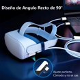 thumbnail image 3 of Cable de Enlace HGFBSFAA Negro Compatible con Oculus Quest 2 y Juegos VR, USB 3.0 Tipo C, 5 Gbps, 5M, 3 of 7