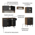 thumbnail image 4 of Cocina Integral Completa Modular Madesa Emilly 229cm MN 15, 4 of 5