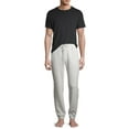 thumbnail image 4 of No Boundaries Mens and Big Men's Fleece Jogger Pants, Sizes up to 5XL, 4 of 6
