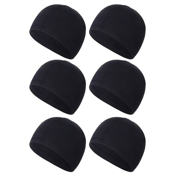 Fundas de casco - pack de 6, poliéster que absorbe el sudor, ligeras - para correr, ciclismo y deportes, adecuadas para hombres y mujeres