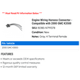 thumbnail image 2 of Engine Wiring Harness Connector - Compatible with 2000 GMC K3500, 2 of 2