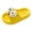 Yellow, variant on Staki Toddler Slides Boys Cloud Slides for Kid Shower Slippers Bathroom Pool Sandals Boys Comfy Thick Sole Slippers Summer Non-Slip Beach Shoes(Green,12 Little Kid)