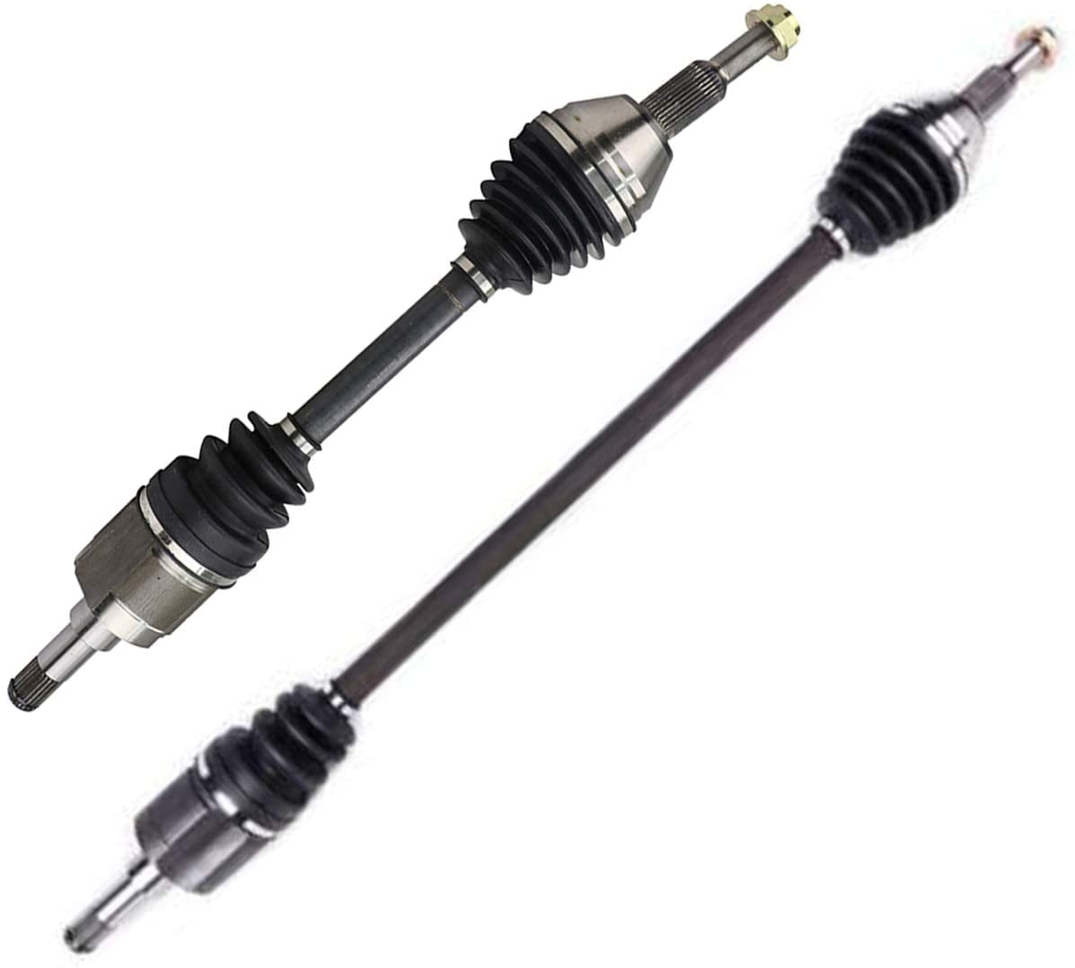 Pair 2 Front Left and Right CV Axle Drive Shaft Assembly for 2008 2009 2010 Chrysler Town and 2010 Dodge Grand Caravan Axle Nut Torque Spec