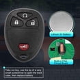 thumbnail image 4 of Unique Bargains Keyless Entry Remote Car Key Fob 15114374 315MHz for Chevrolet Uplander 2005-2008 HHR 2006-2011 4 Buttons, 4 of 7