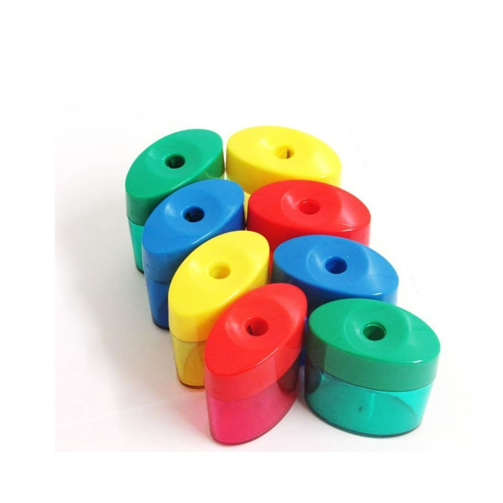 Mega Set Of 48 Single Hole Triangular Shaped Pencil Sharpener With
