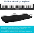 thumbnail image 3 of 88 Key Piano Keyboard Protective Cover, Electronic Piano Cover, Digital Piano Dust Cover, Yamaha (88 Keyboard), 3 of 5