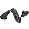 thumbnail image 2 of Soporte de conector de remolque - Adaptador de conector de cable de resorte de cableado de enchufe de remolque de 13 pines para caravana de remolque, 2 of 5