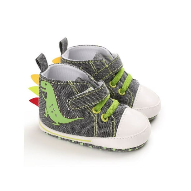 FPI Baby Boy Dinosaur High Top Fashion Ankle Shoes