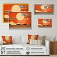 thumbnail image 4 of Designart "Abstracted Energy In Art II" Modern Midcentury Wall Art Living Room, 4 of 5