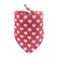thumbnail image 2 of Cheers US Dog Bandanas New Year Holidays Birthday Dog Pet Festival Washable Breathable Cat Neckerchief Bib Pet Scarf for Pet Dog, 2 of 17