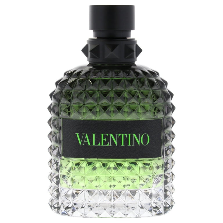 Valentino Men's Born in Roma Green Stravaganza EDT Spray, Bergamot