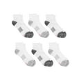 thumbnail image 3 of Hanes X-Temp Women's Ankle Socks, 6-Pairs White Basic 5-9, 3 of 5