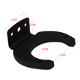 thumbnail image 5 of Black Baseball Bat Display Hanger Holder Wall Mounted Rack, 5 of 5