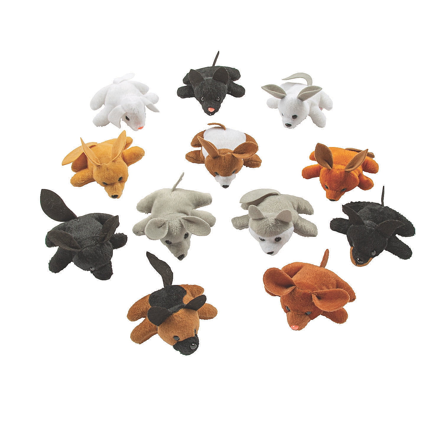 mini plush dogs bulk