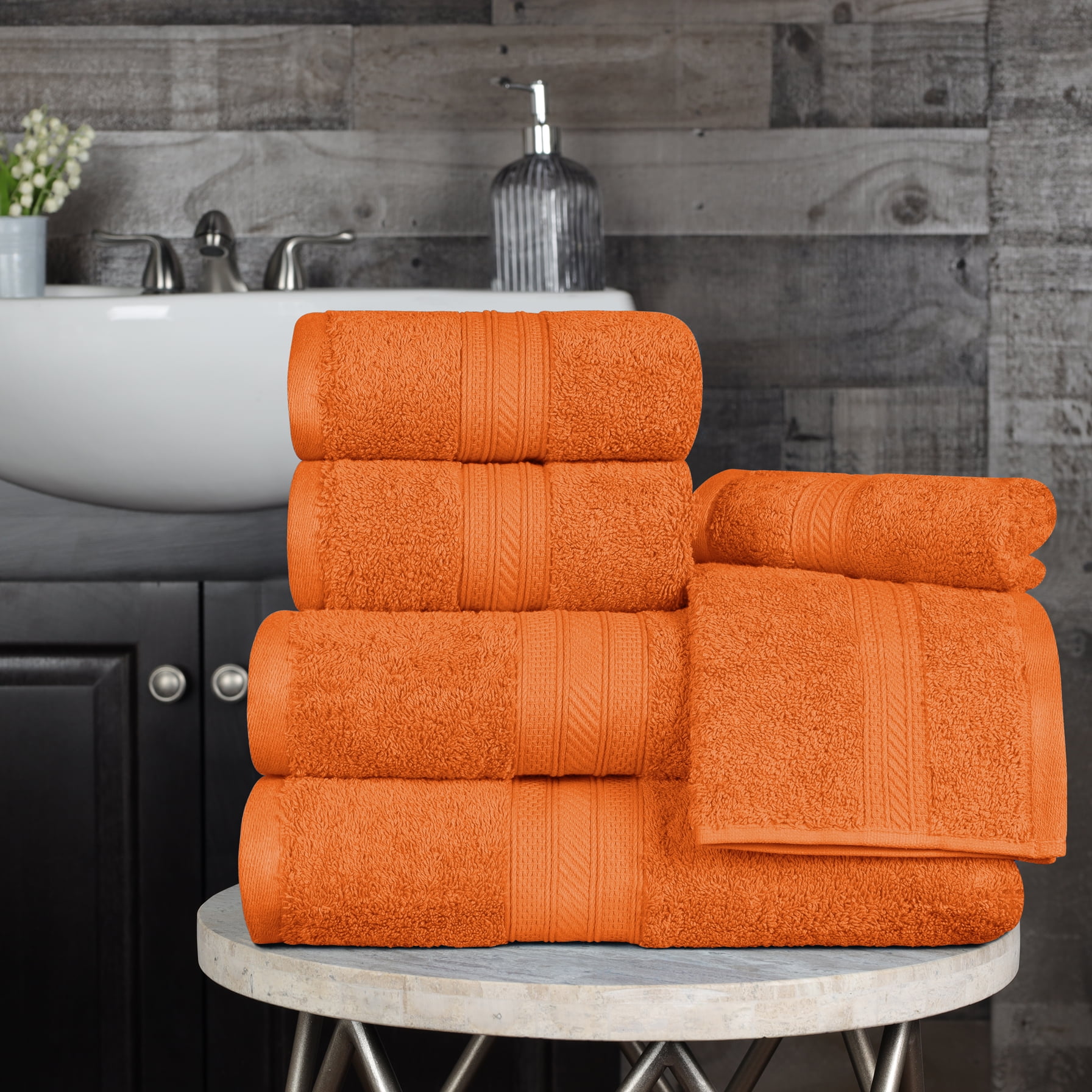 Free Shipping Towel Set Details about   Essence 6-PC 